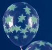 glowing star balloons